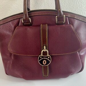 Dooney & Bourke Rich Burgundy Satchel